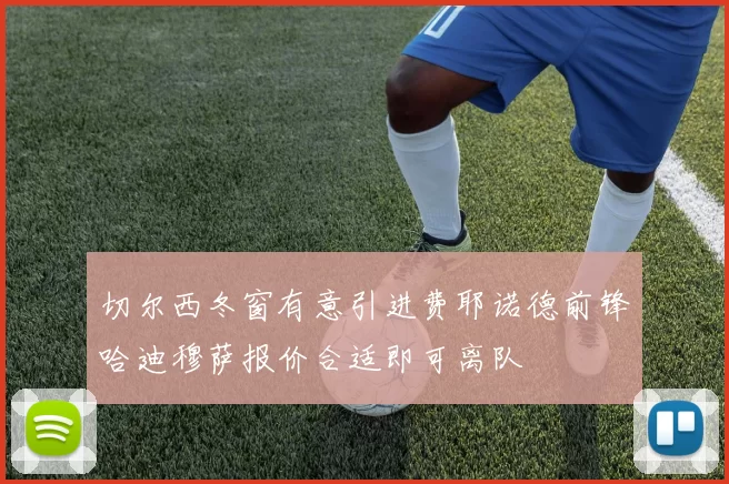 切尔西冬窗有意引进费耶诺德前锋哈迪穆萨报价合适即可离队